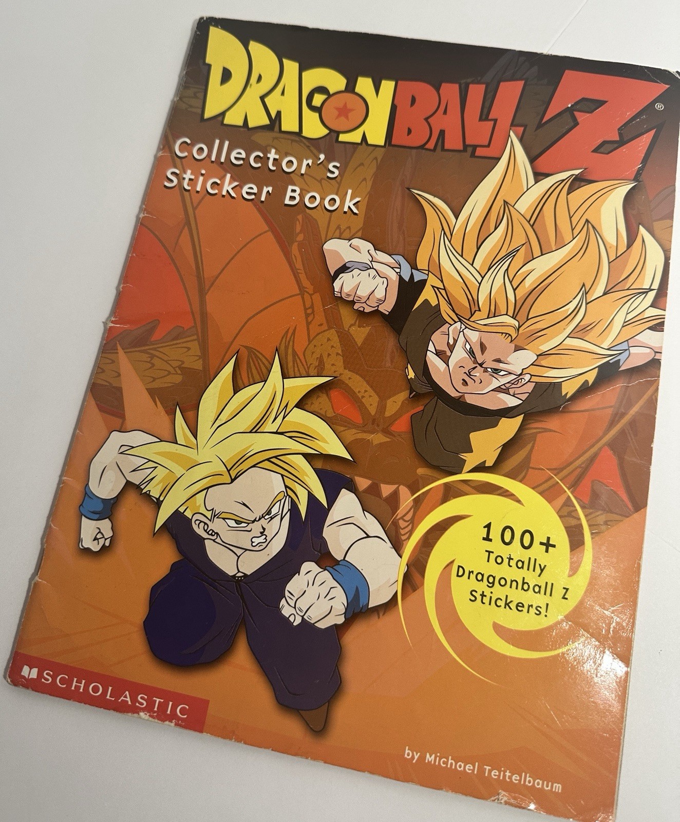 Scholastic Inc. Dragonball Z Collector’s Sticker Book – Michael Teitelbaum