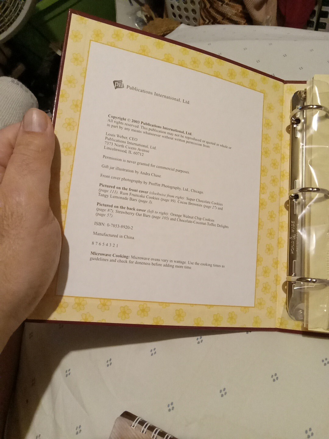 Gifts From A Jar “Cookies, Brownies & Bars” Complete With Raffi & Fabric Book