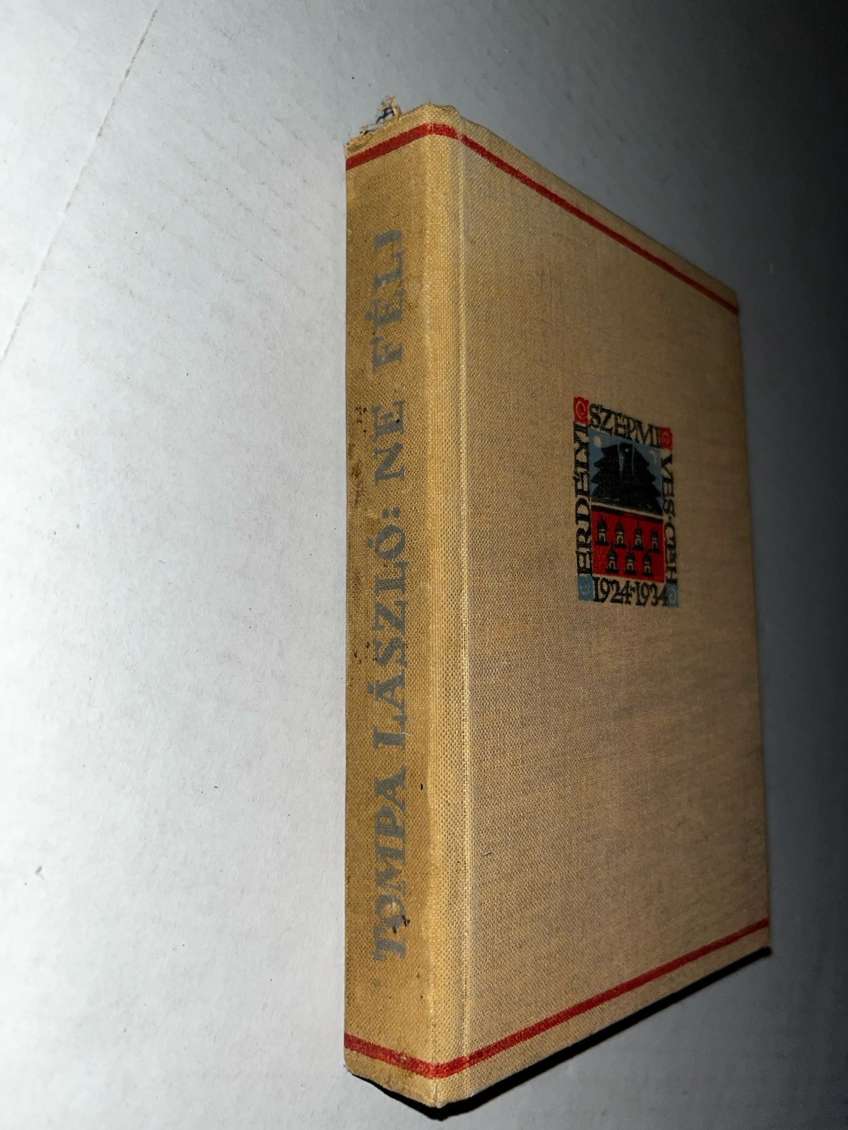 SZEPMI ERDELYI YES CEH 1924-1934 Tompa Laszlo Hardcover Book 223 Pages