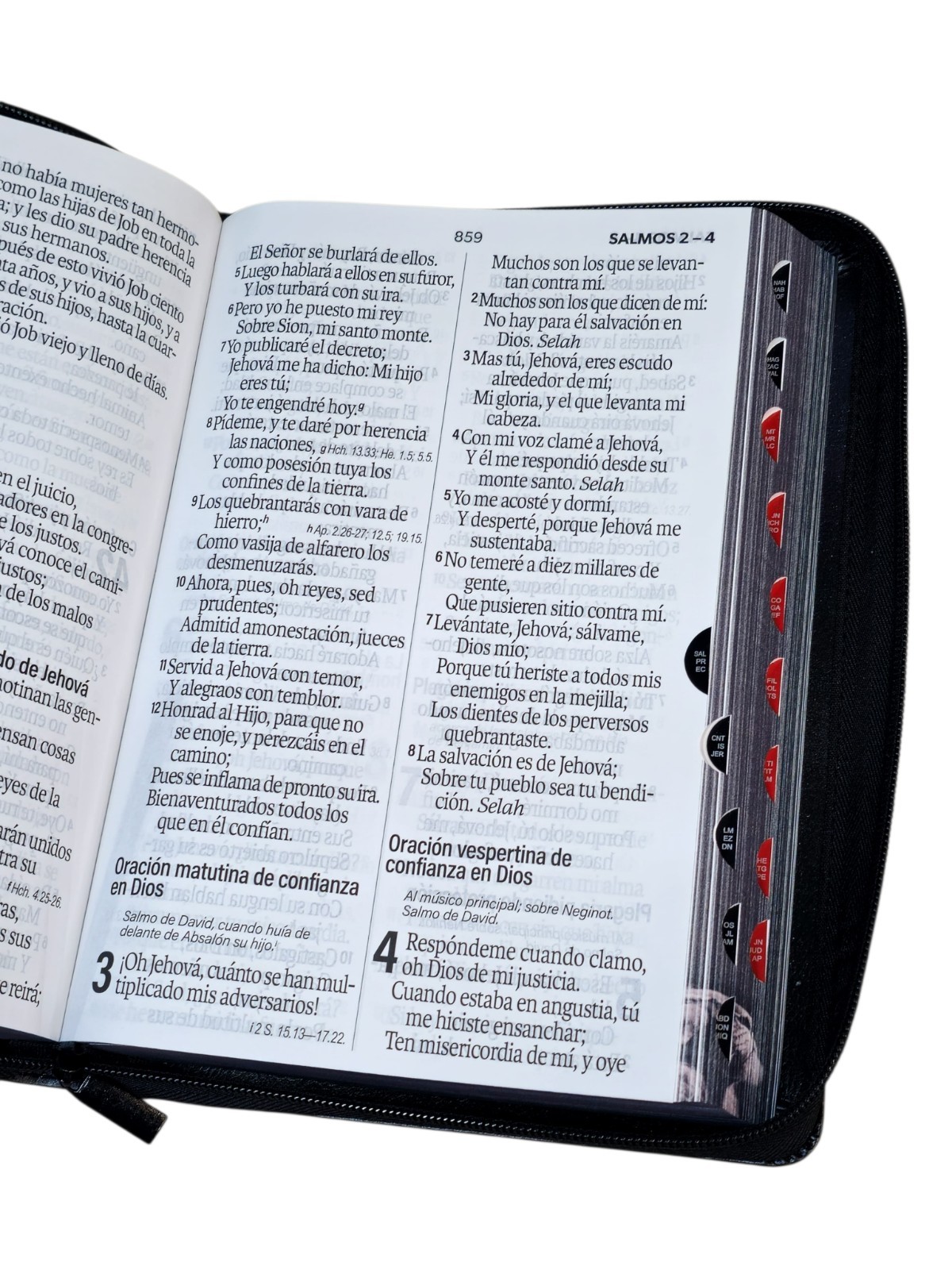 Biblia Letra Súper Gigante 19 punto RV1960 negro león De La Tribu Juda Cierre