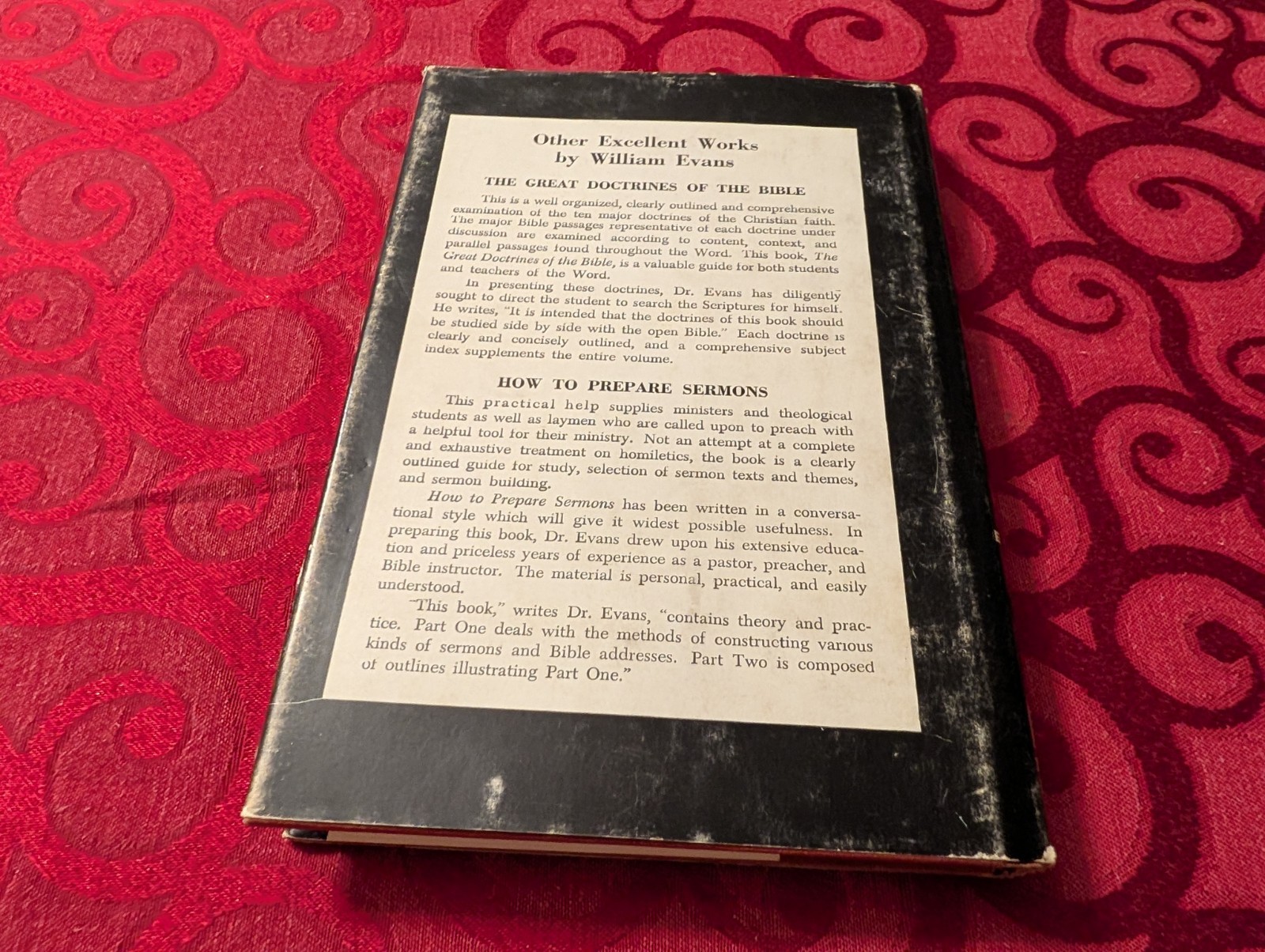 Personal Soul-Winning: by William Evans 1964 Hardcover DUST JACKET
