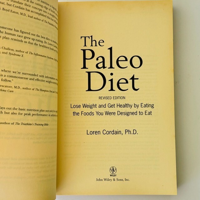 Paleo Diet Revised Edition & Paleo Diet for Athletes. Loren Cordain & Joe Friel