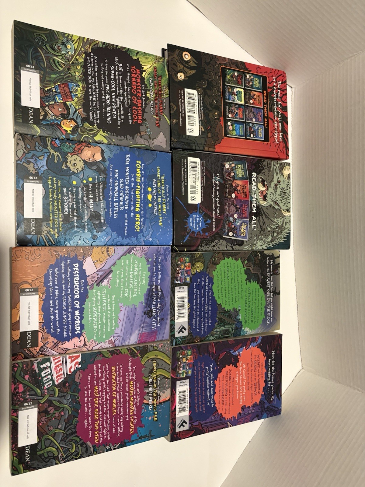 THE LAST KIDS ON EARTH PB HC Chapter Books by Max Brallier Netflix Lot Of 8