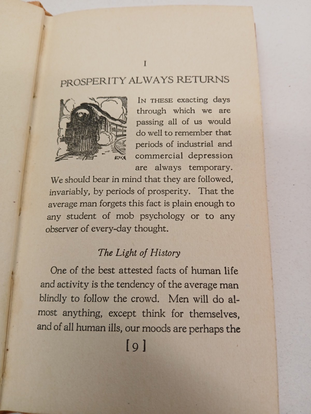 1933 Cheer Up Better Times Ahead Roger W Babson Great Depression Economy Book