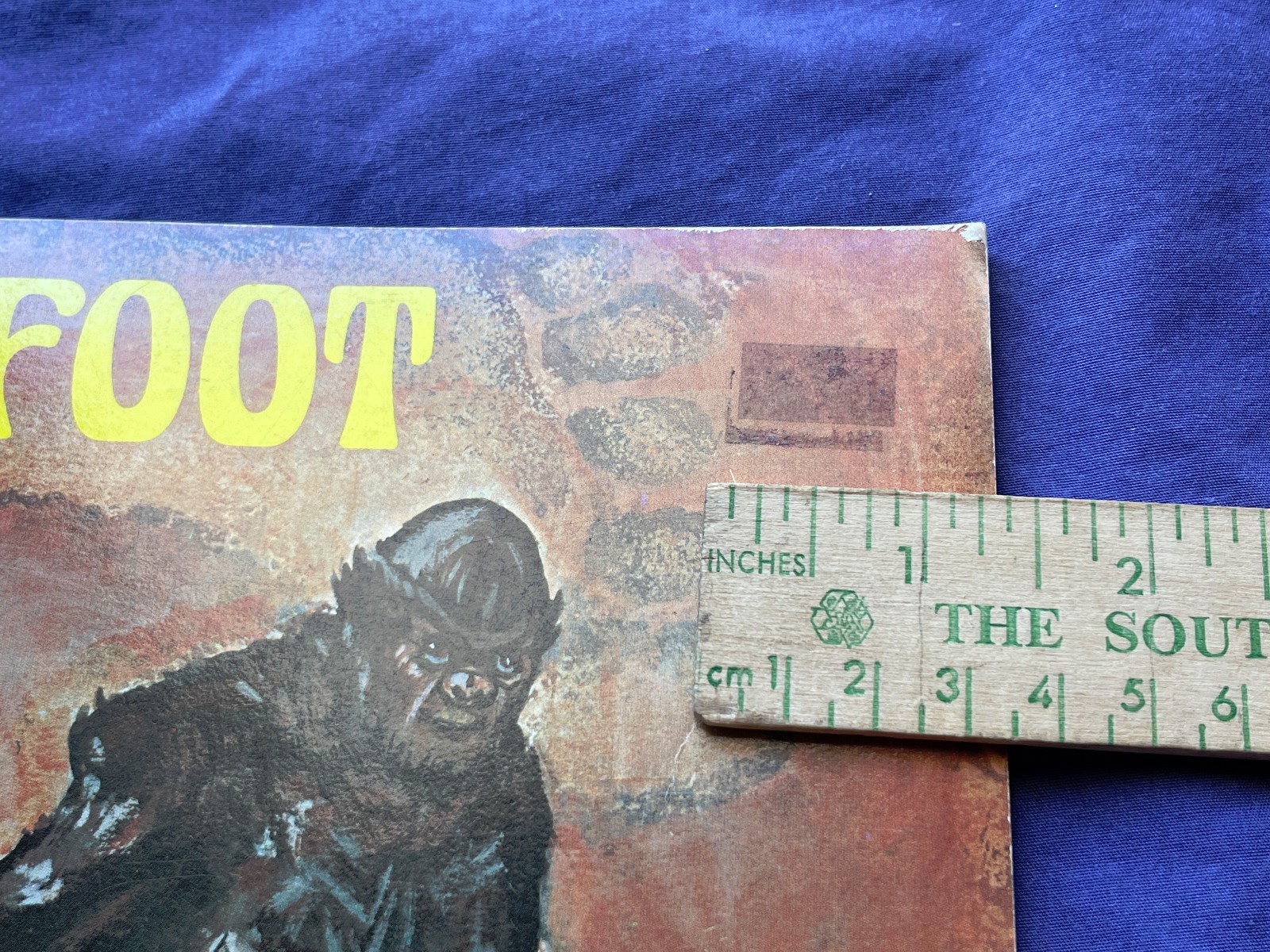 Rare BIGFOOT Book Crestwood House Ian Thorne Yeti Abominable Snowman