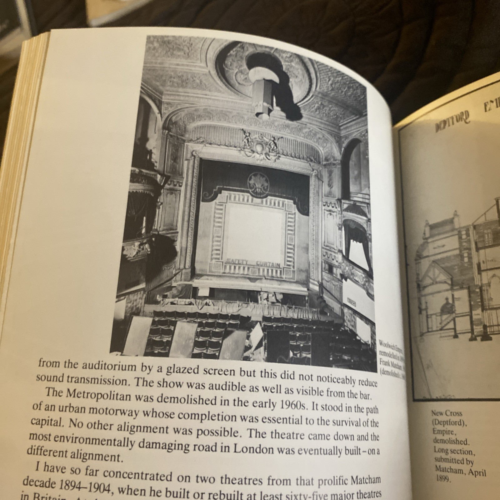 Frank Matcham: Theatre Architect Ed. By Brian Walker (1980) Architects Library