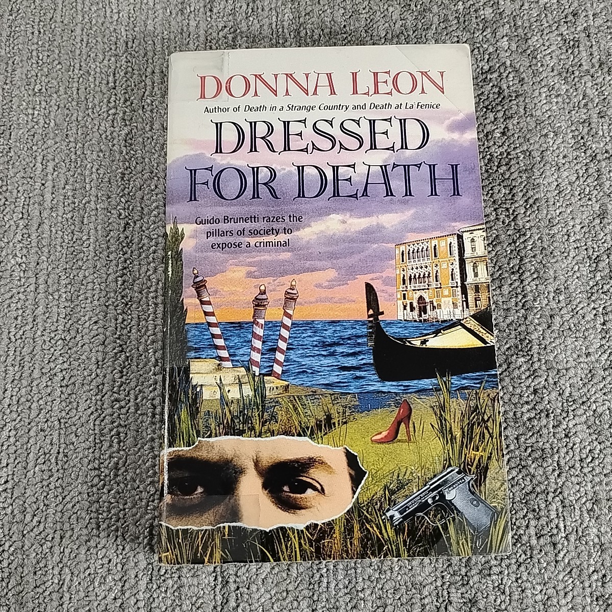 Donna Leon Commissario Brunetti Mystery Series 9 Paperback Book Lot Death Darkly