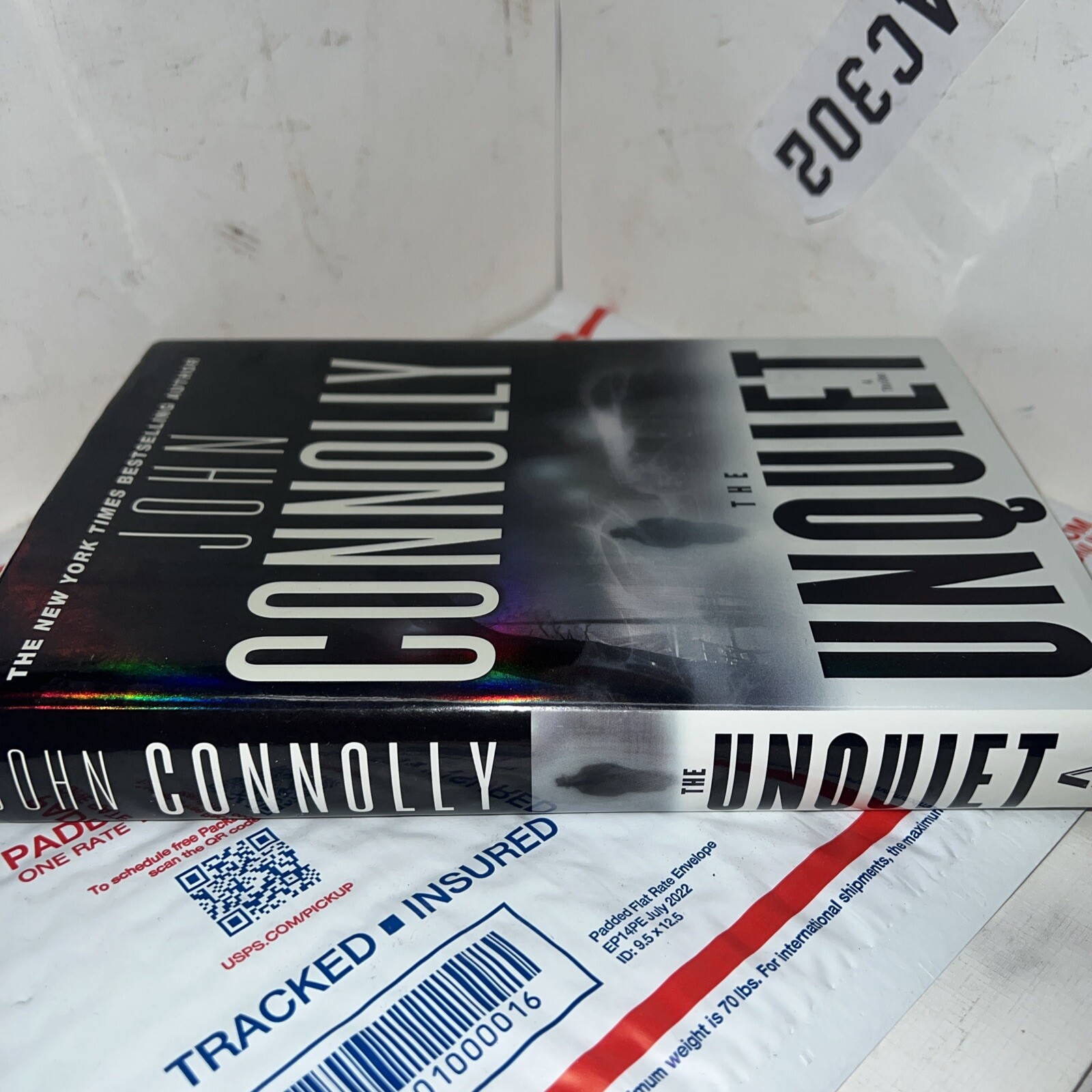 John Connolly~The Unquiet ~ Charlie Parker Series – Hardcover-ACTUAL BOOK