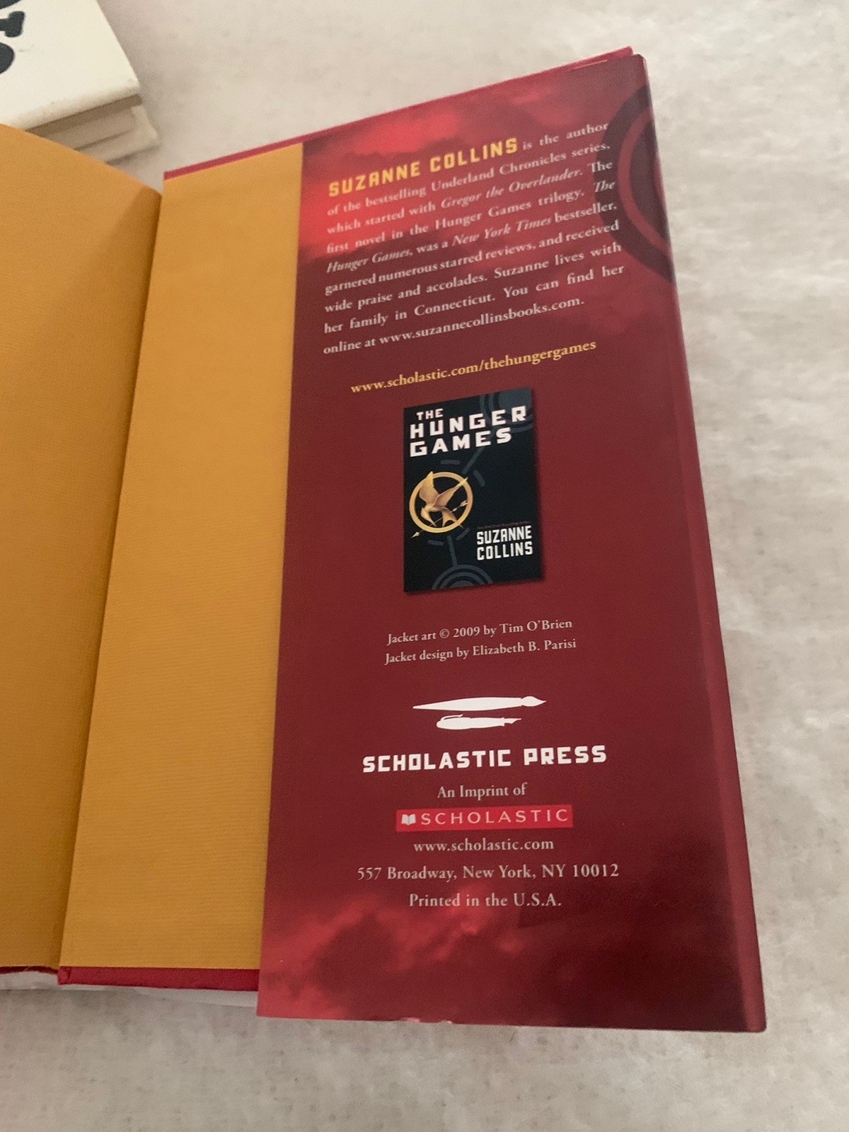 Catching Fire by Suzanne Collins 1st Edition First Printing 2009 HC BJ Excellent