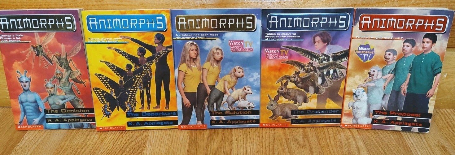ANIMORPHS BOOKS LOT OF 20 BY K. A. APPLEGATE YOUNG ADULT SCIENCE FICTION FANTASY
