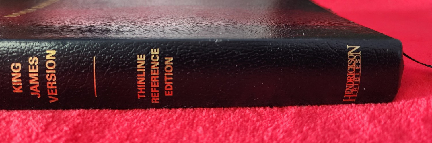 Holy Bible Hendrickson 2015 Thinline Reference Edition KJV