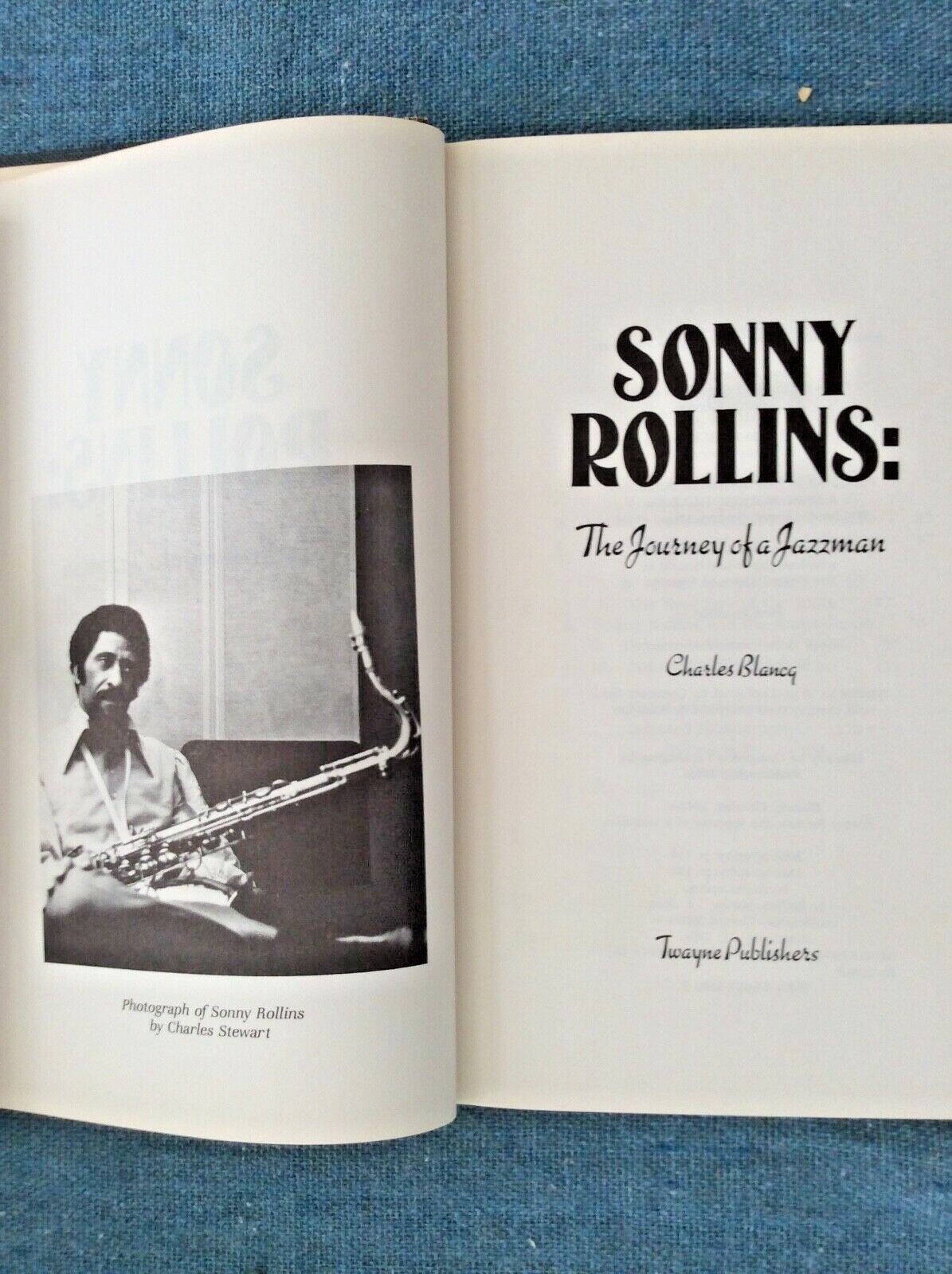 Sonny Rollins; Jazz Musician; Saxophonist; Performing Arts; Music; 1st; Signed