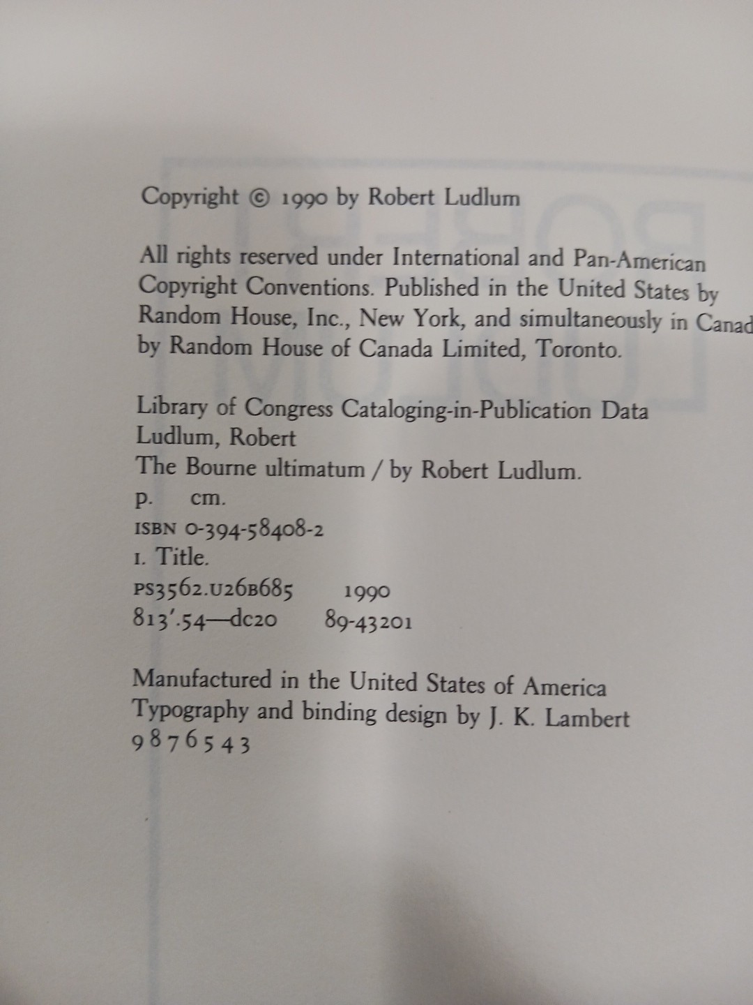 Robert Ludlum The Bourne Trilogy Identity Supremacy Ultimatum HC DJ Espionage A