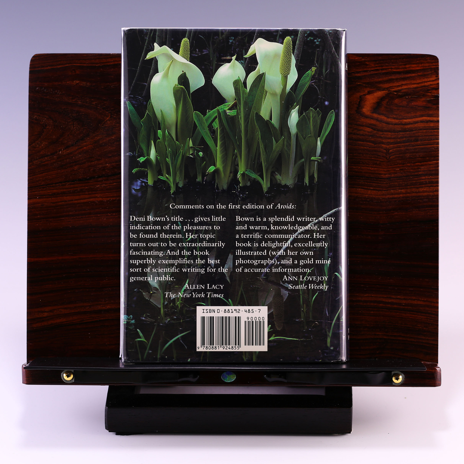 *Signed* Aroids: Plants of the Arum Family 2nd Ed by Deni Bown; G++/G++