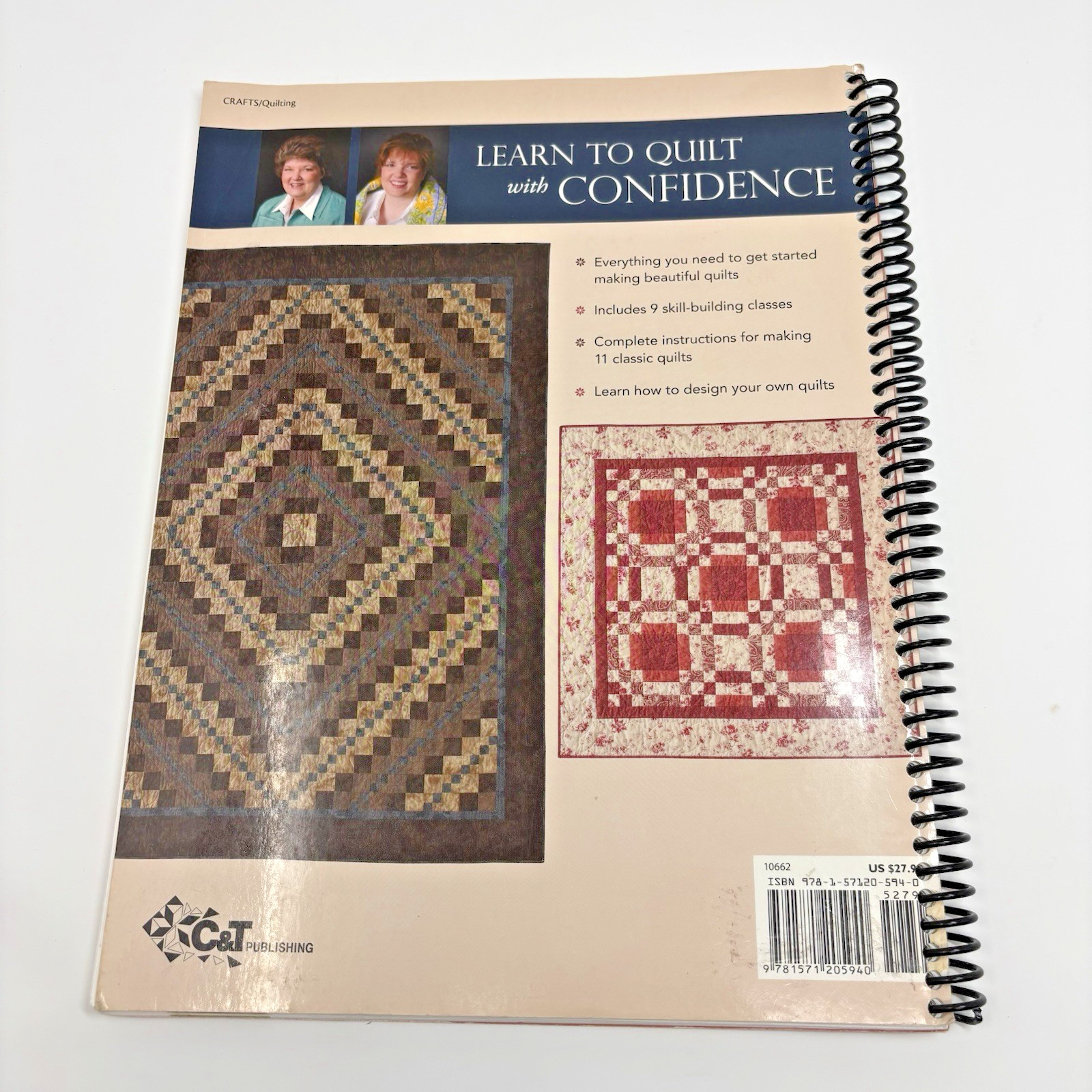 Quilter’s Academy Vol. 1 & 2- Authors, Harriett & Carrie Hargrave
