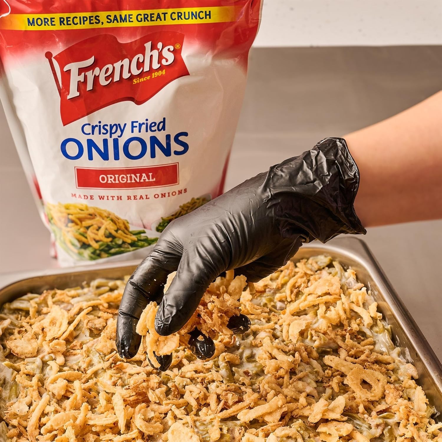 French’s Crispy Onions – 24 oz Bag for Green Bean Casseroles~-
