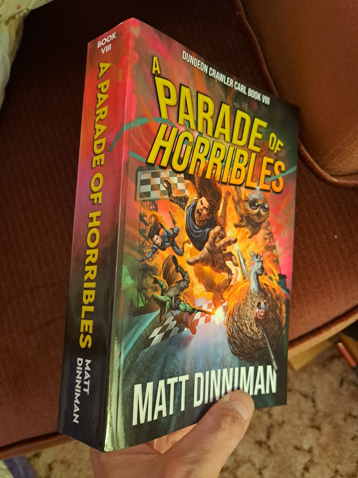A Parade Of Horribles Matt Dinniman POD Trade Paperback Dungeon Crawler Carl 8