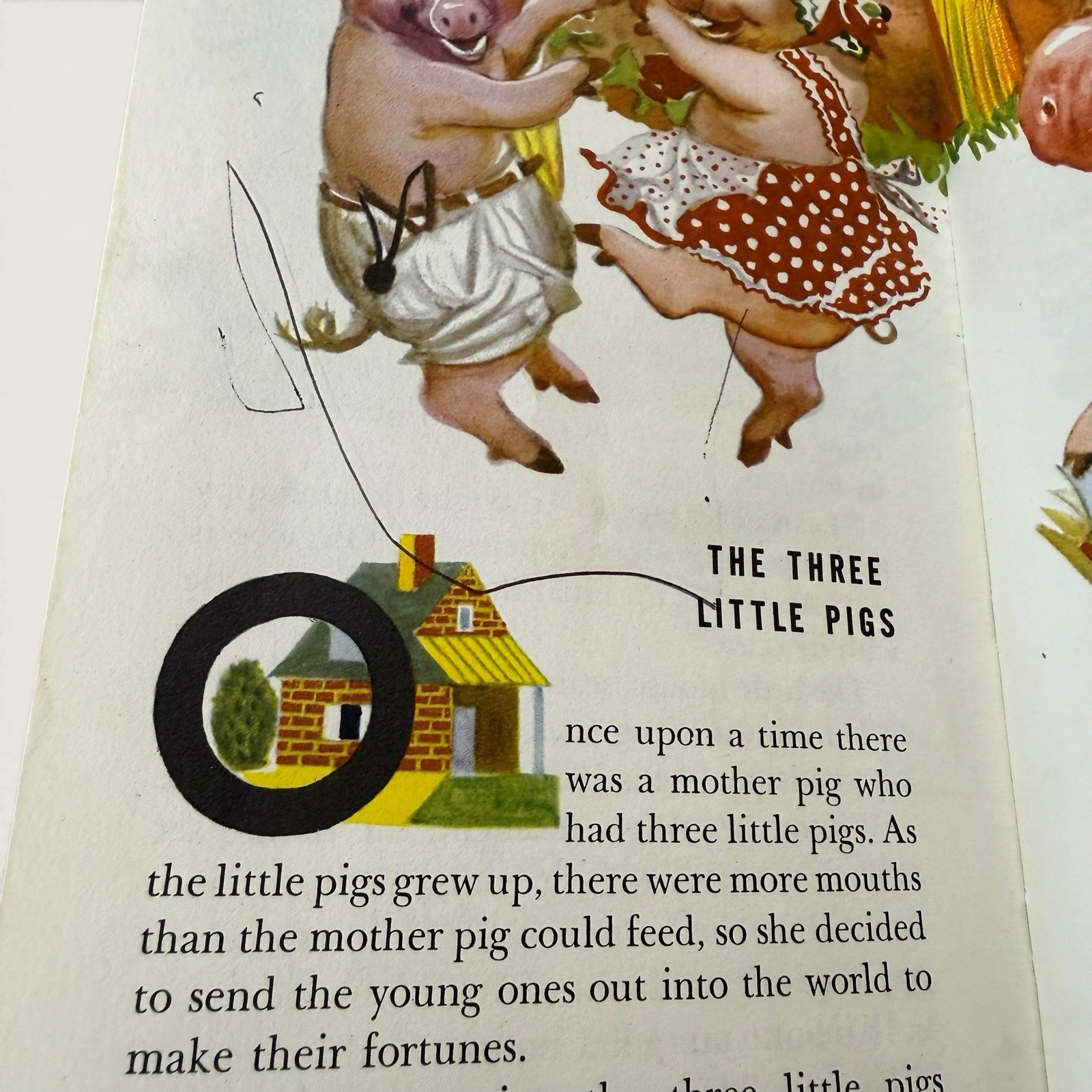 The Tall Book of Nursery Tales Vintage 1944 Rojankovsky 12”x5”x1/2” Acceptable