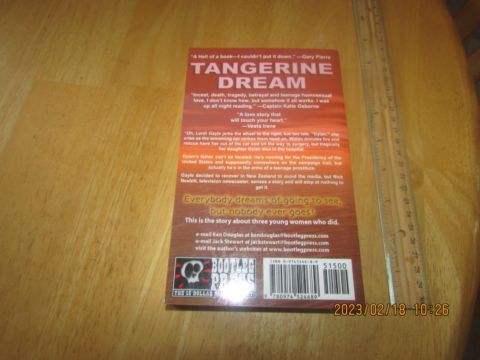 Tangerine Dream by Jack Stewart and Ken Douglas (2003, Trade Paperback)