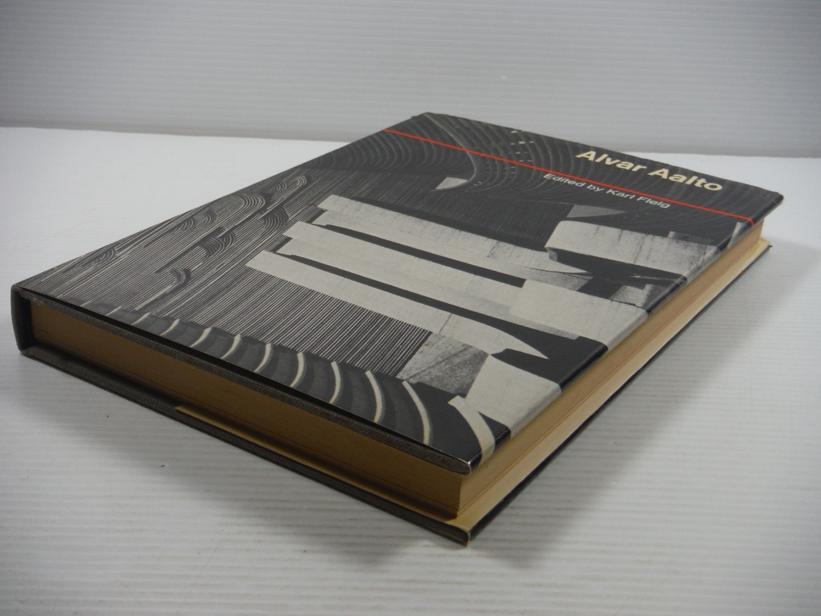 Alvar Aalto by Karl Fleig architecture 270 photographs 252 plans 1975 HC DJ book