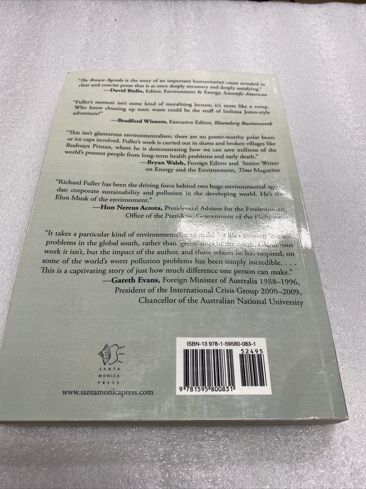 The Brown Agenda : My Mission to Clean up the World’s Most Life-Threatening…