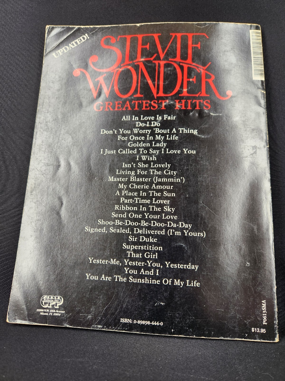 Stevie Wonder: Greatest Hits Songbook 1985
