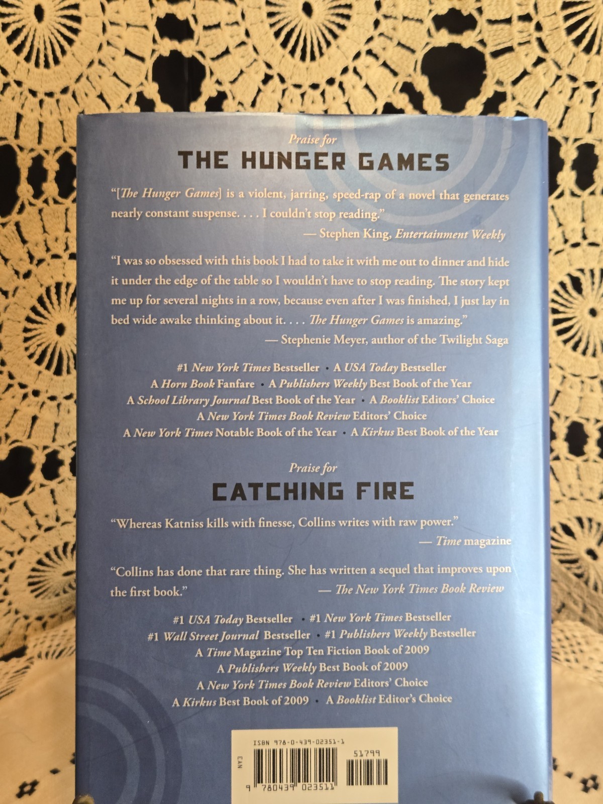 Suzanne Collins Mockingjay Hunger Games Book 3 Hardcover 2010 Scholastic DJ