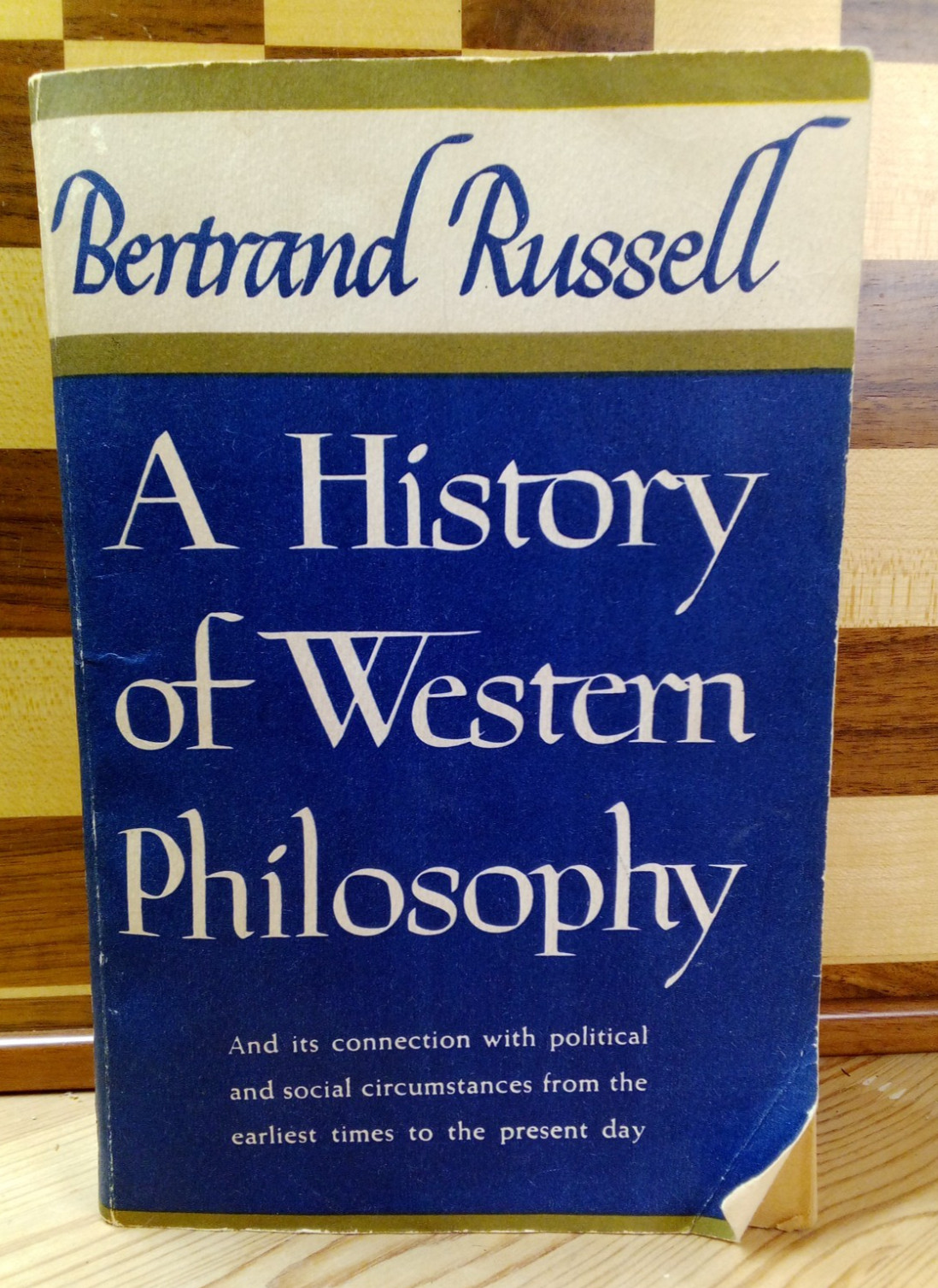 The History of Western Philosophy Bertrand Russell Paperback RARE 10th Printing