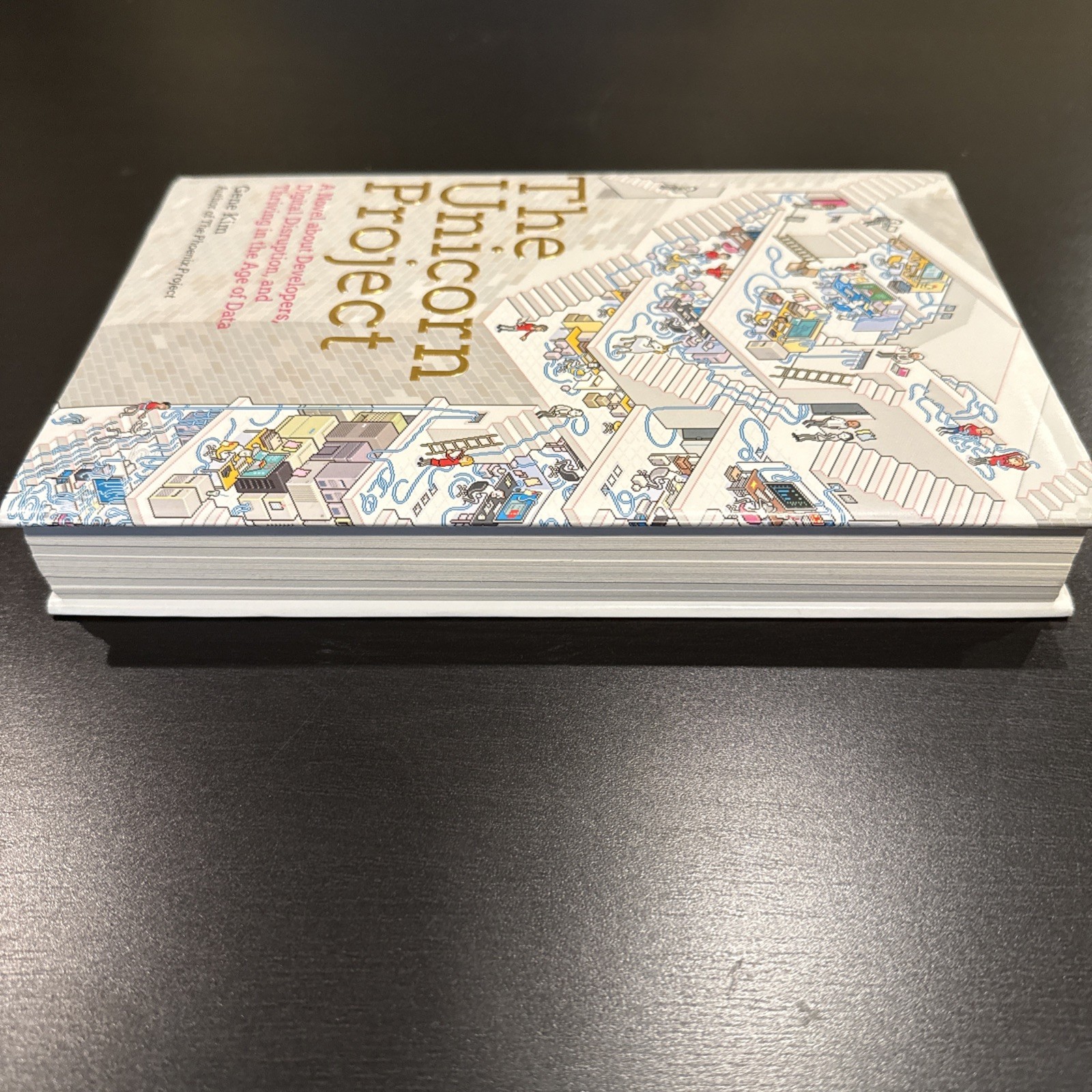 The Unicorn Project by Gene Kim (Hardcover First Edition, Phoenix Project Ser.)