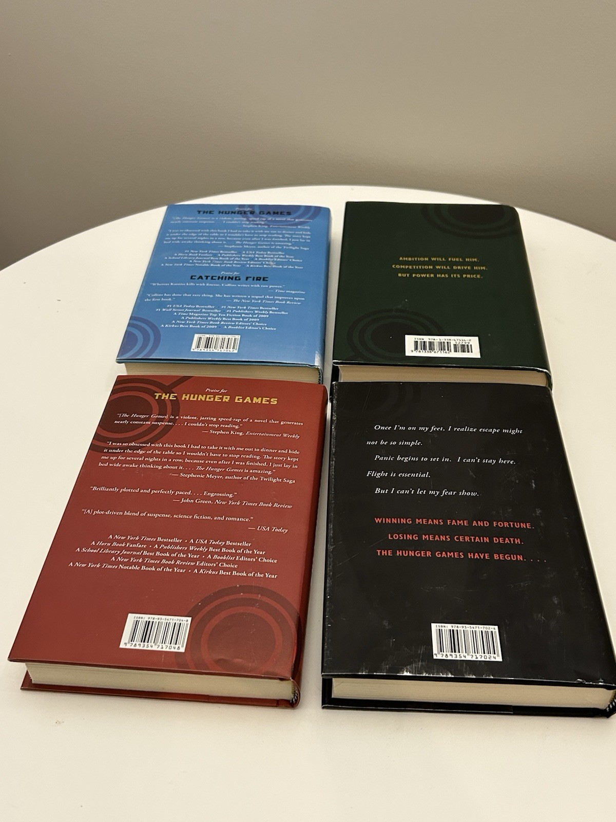 The Hunger Games Four-Book Collection Suzanne Collins Box Set Scholastic Inc.