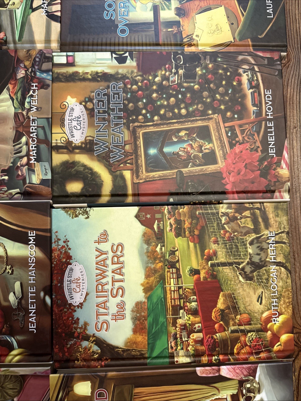 19 Lot Guideposts Whistle Stop Cafe Mysteries Books Hardback