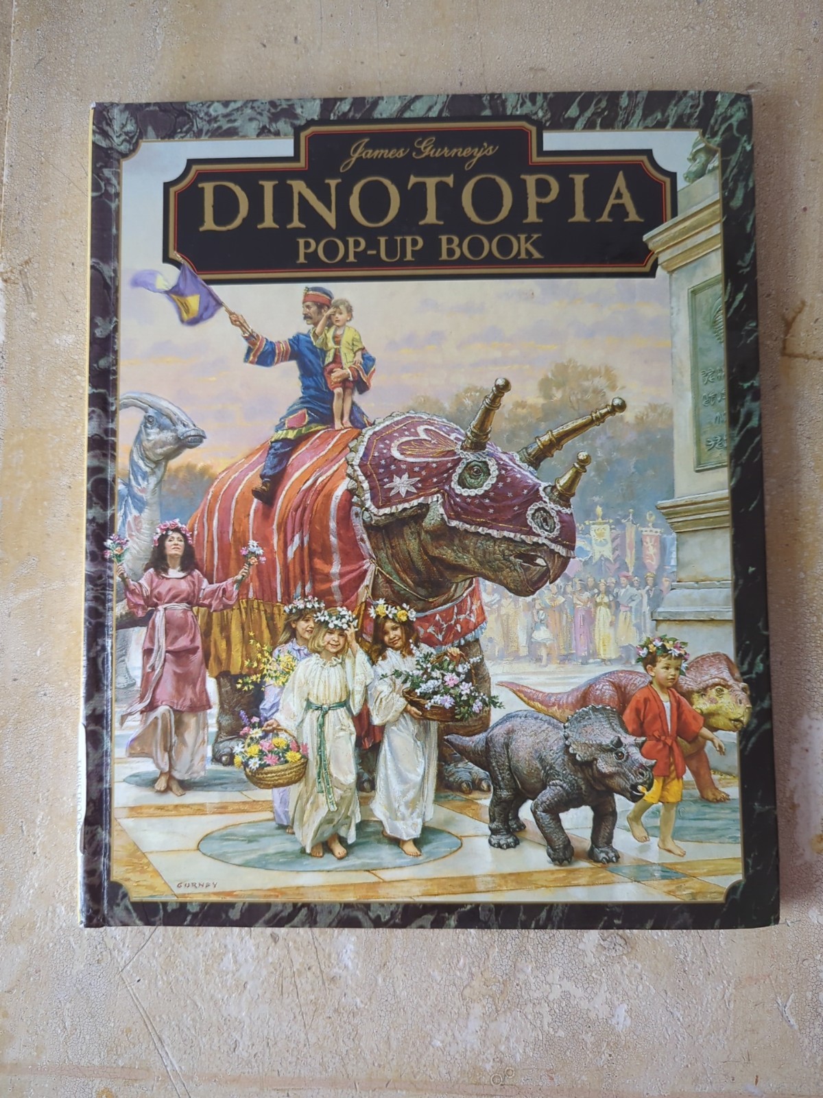 Dinotopia Lot James Gurney Pop-up & The World Beneath 1993/95 1st Edition, As Is