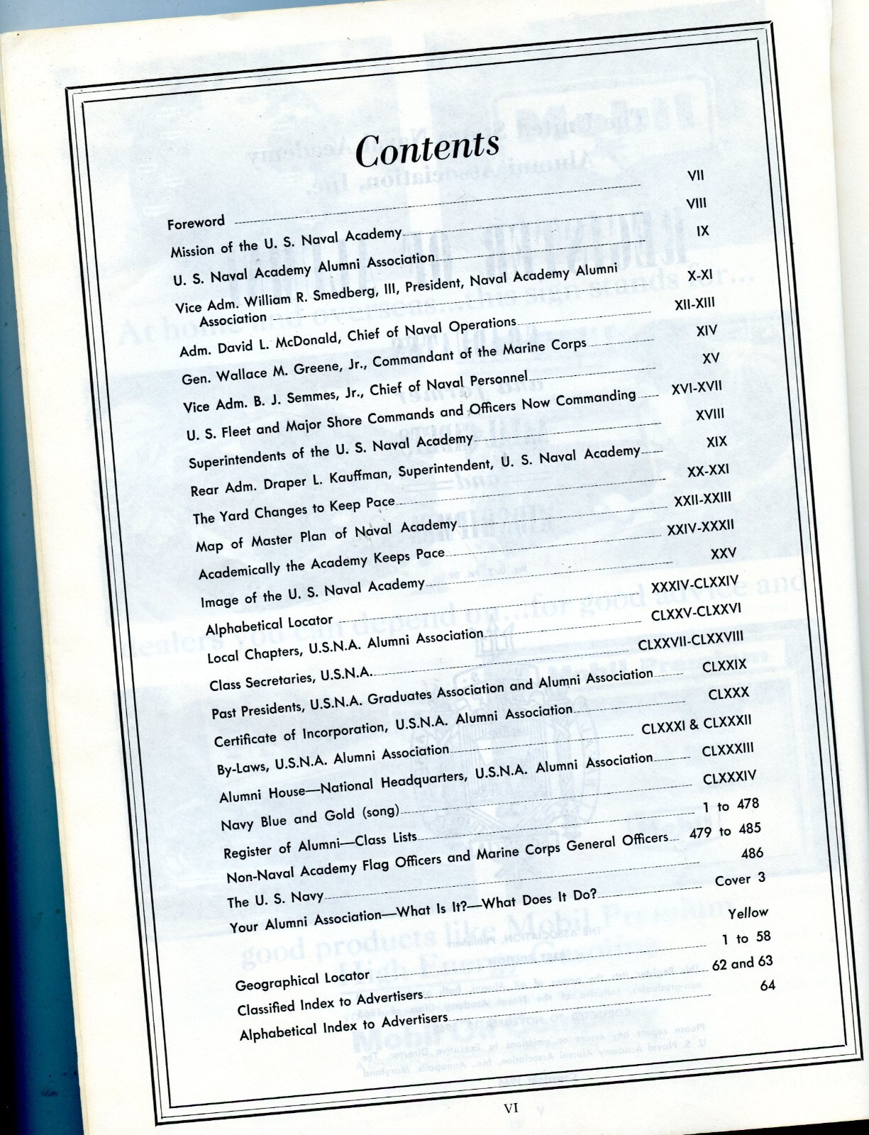 Register of Alumni, United States Naval Academy, 1845-1966 – 482 pages