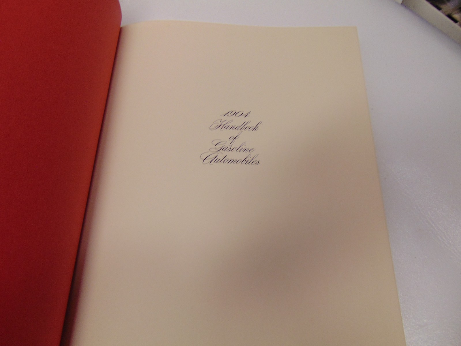 1969 Hardcover book 1904 Gasoline Automobiles with jacket 83 pages Ken Purdy