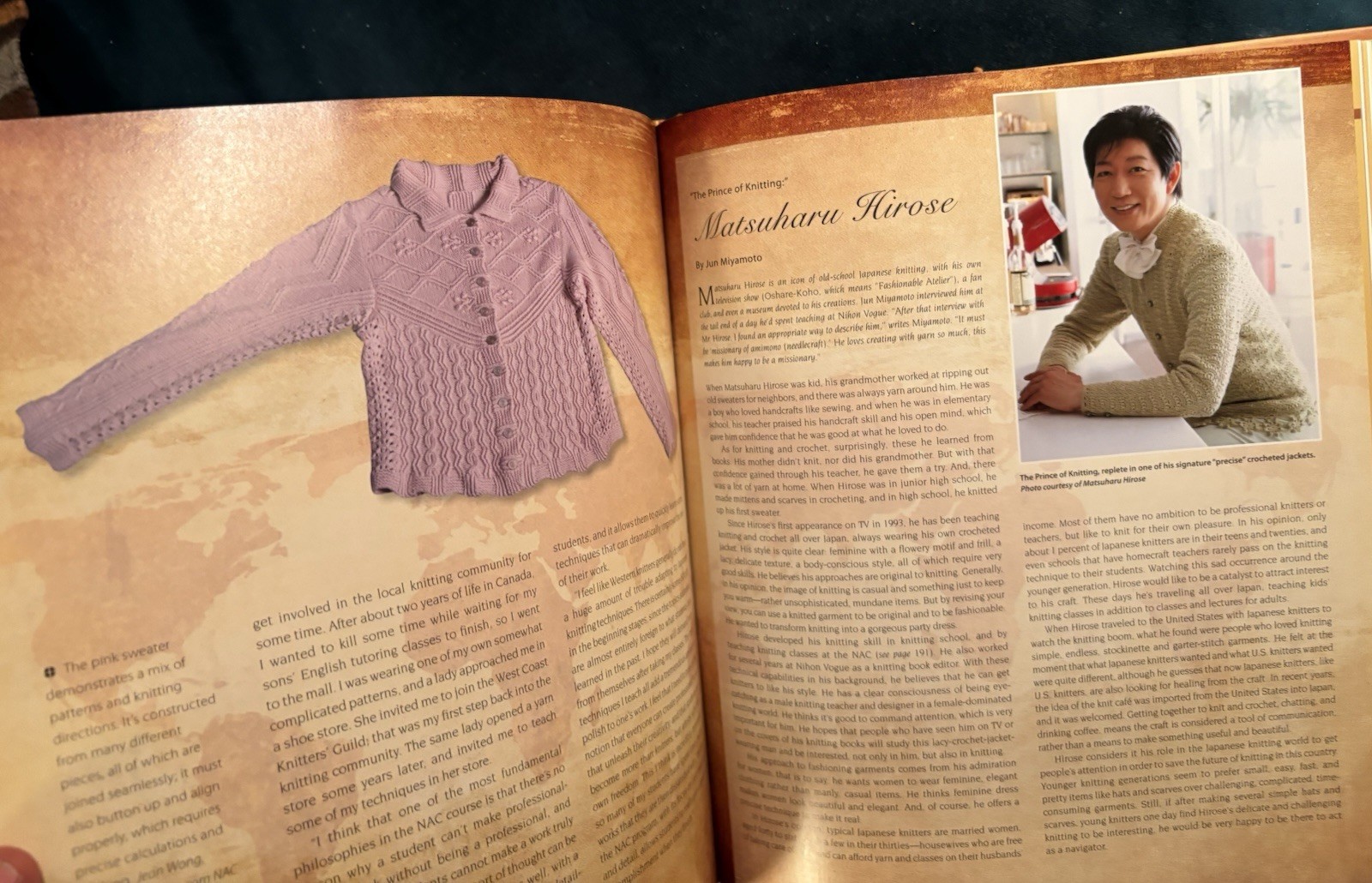 Knitting Around the World, Leli Nargi, 2014, HB, D J. Ist Ed. New