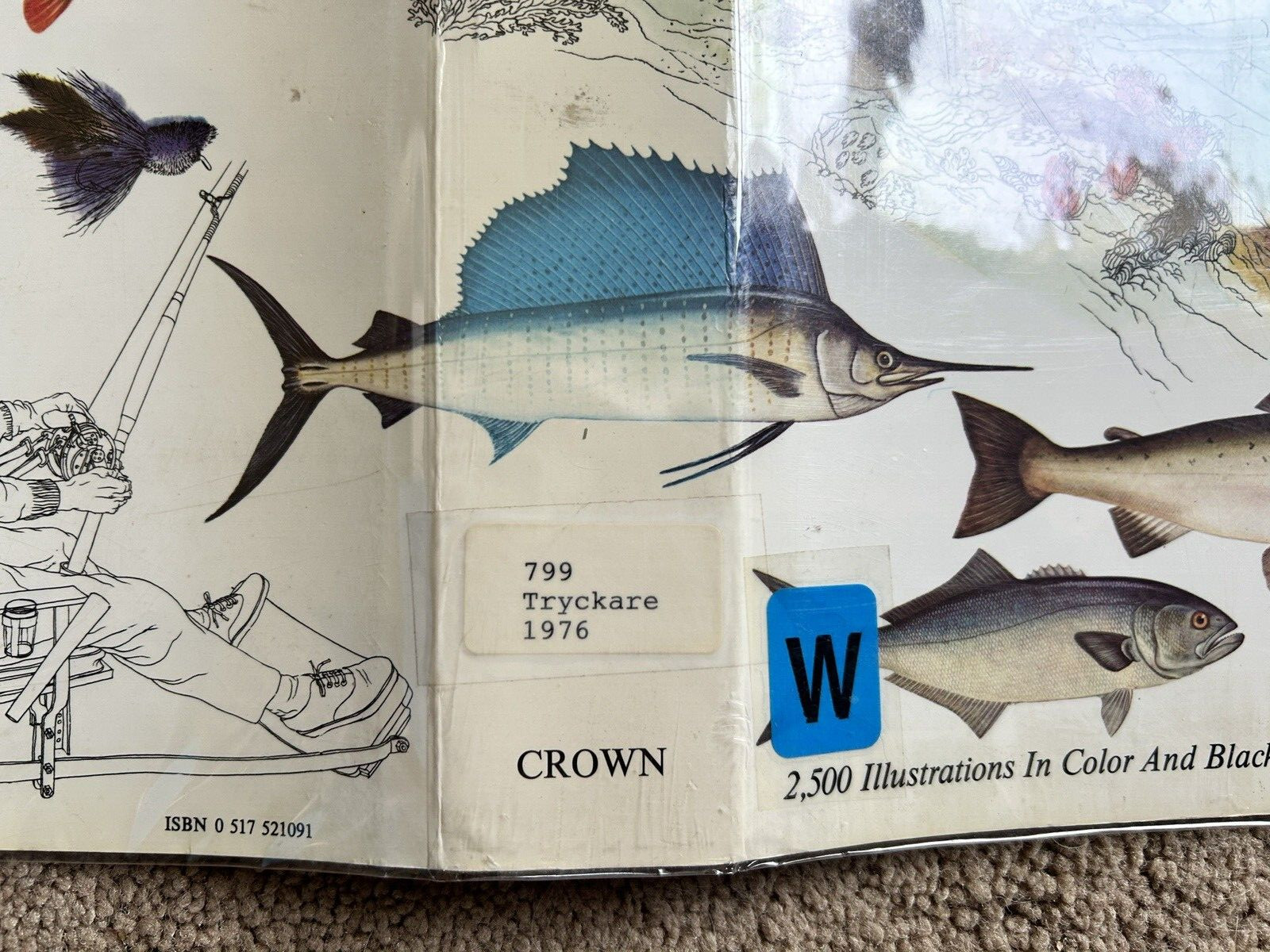 The Lore Of Sportfishing Tre Tryckare, E. Cagner ( 1976 : HC/DJ)