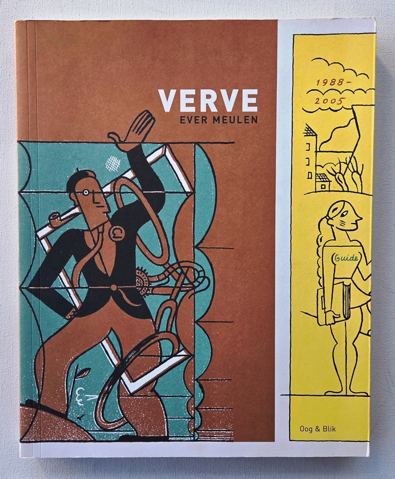 Rare Dutch Ever Meulen Book – Contemporary Belgian Graphic Art – New Yorker