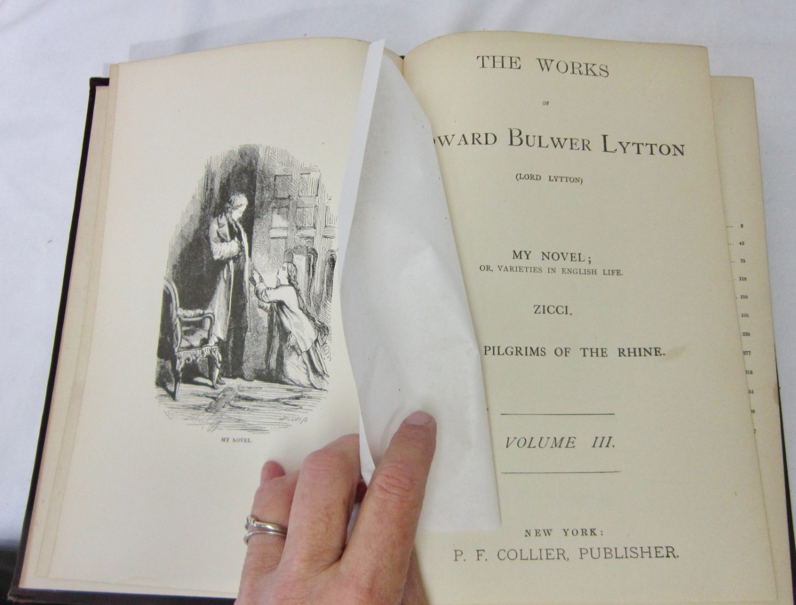 Bulwer’s Works Lot of 7 Books Volume 2-9 (missing 1 & 7) Edward Bulwer Lytton
