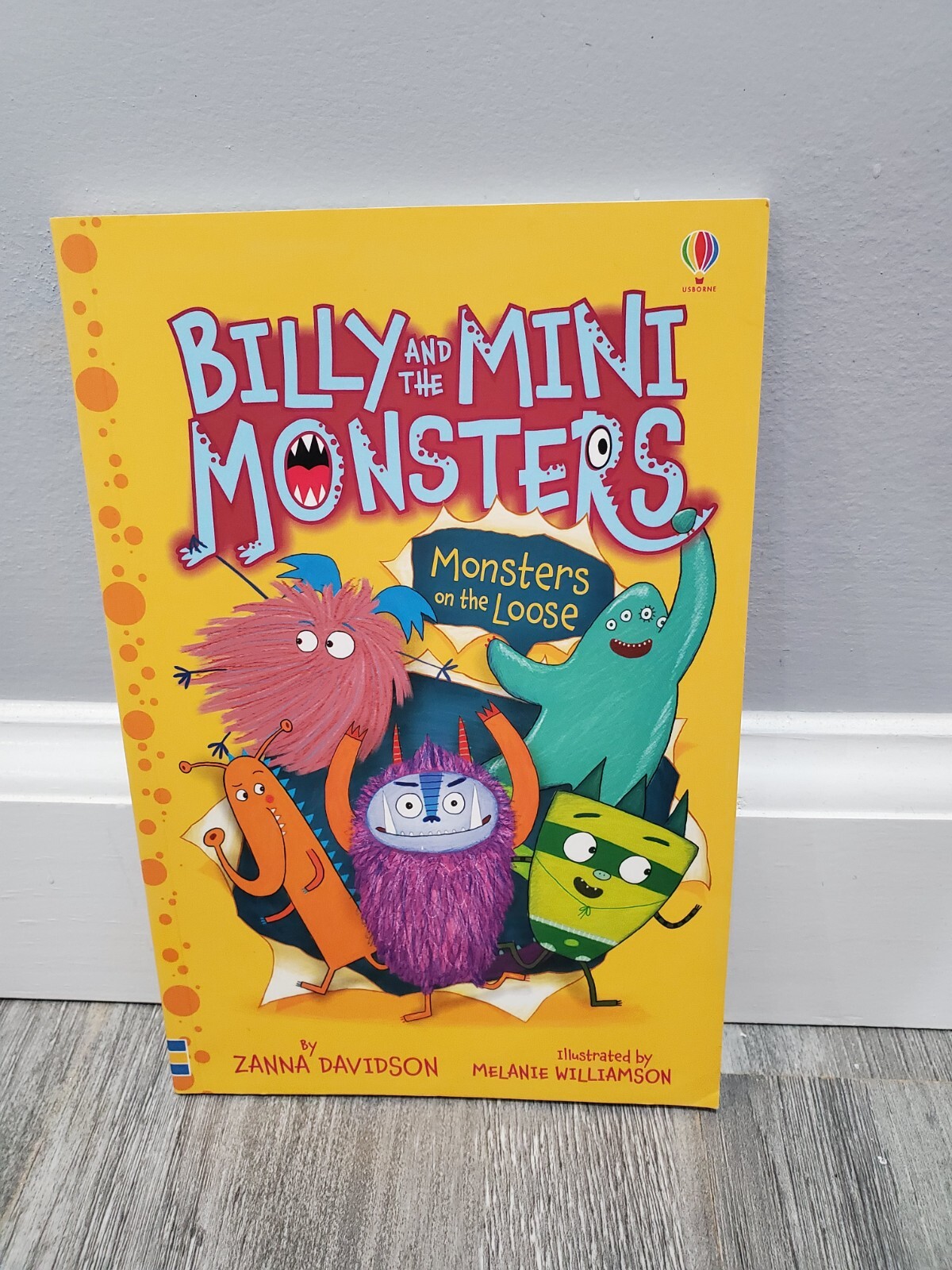 Lot of 8 Billy And The Monsters Paperback Zanna Davidson/Melanie Williamson