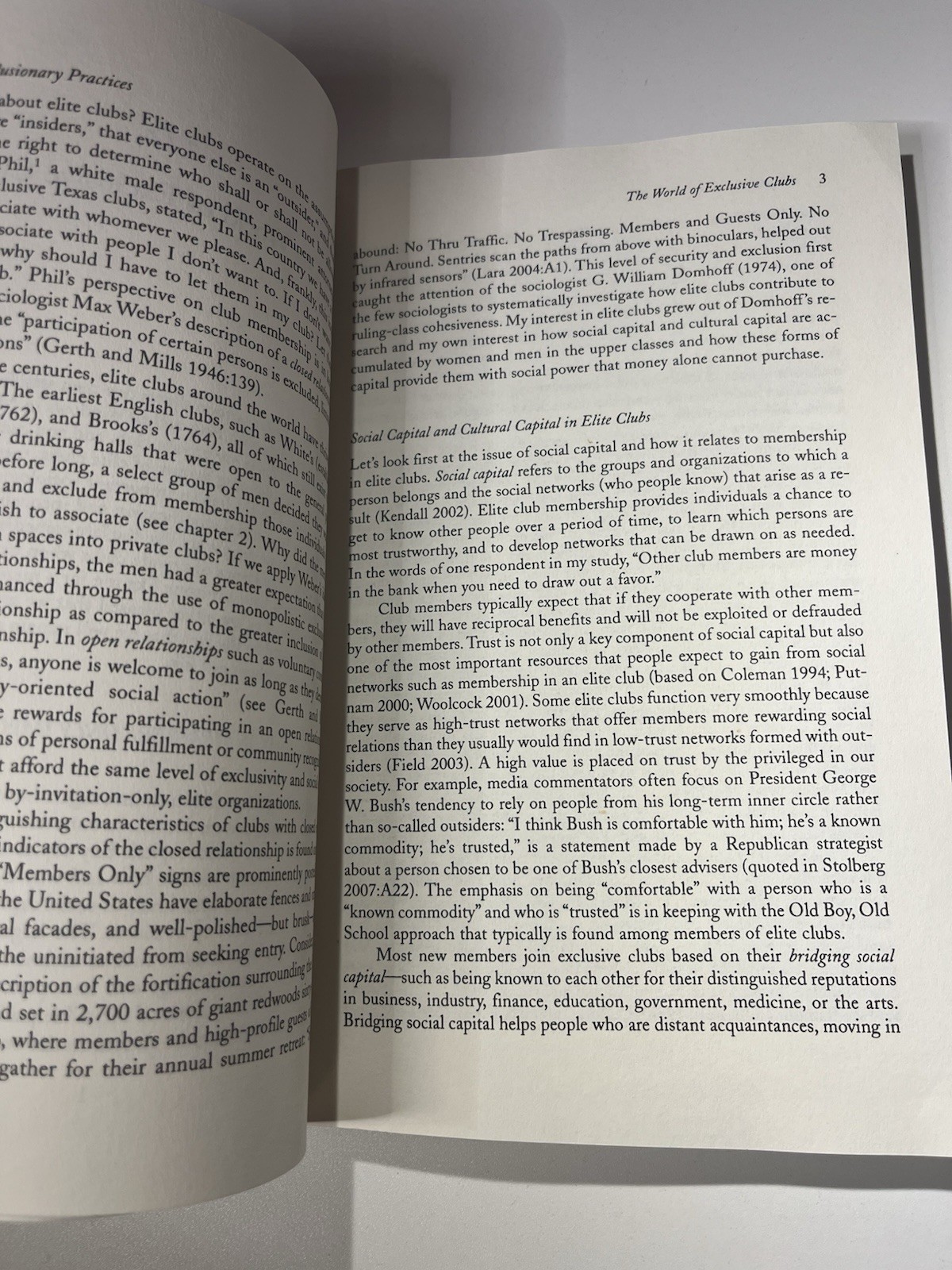 Members Only: Elite Clubs and the Process of Exclusion by Diana Kendall