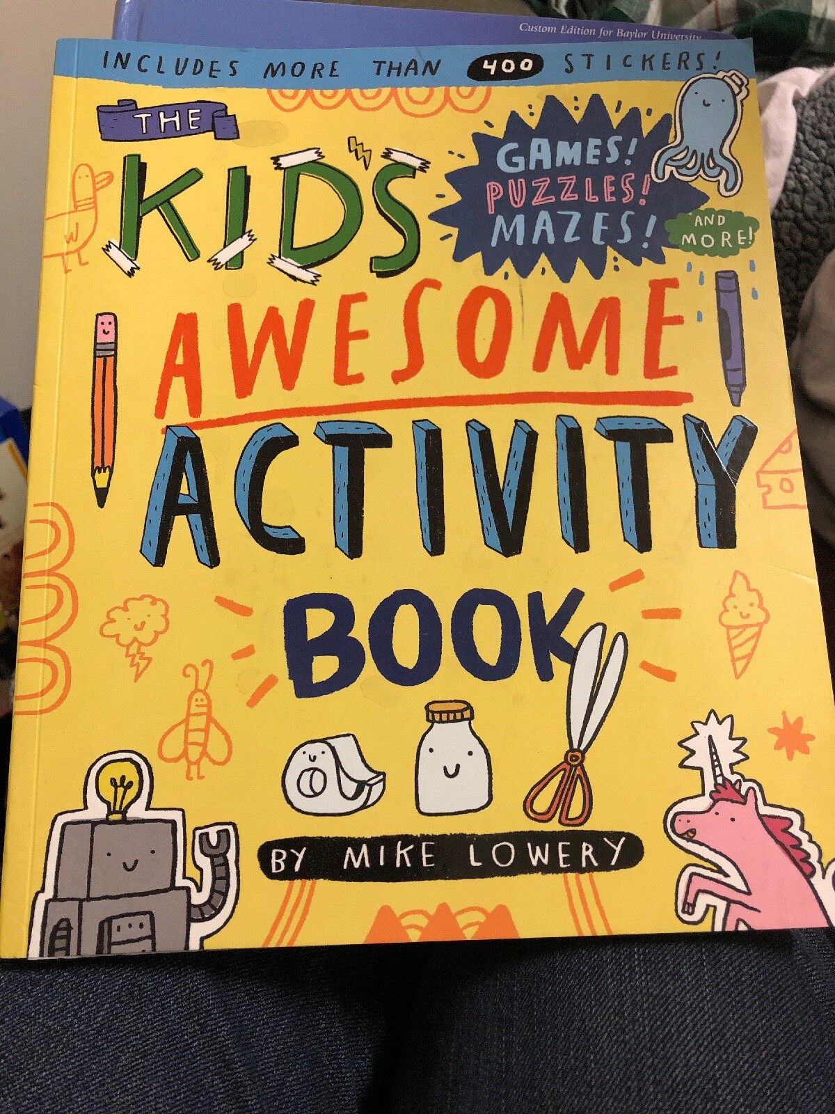 NEW – The Kid’s Awesome Activity Book: Games! Puzzles! Mazes! And More!