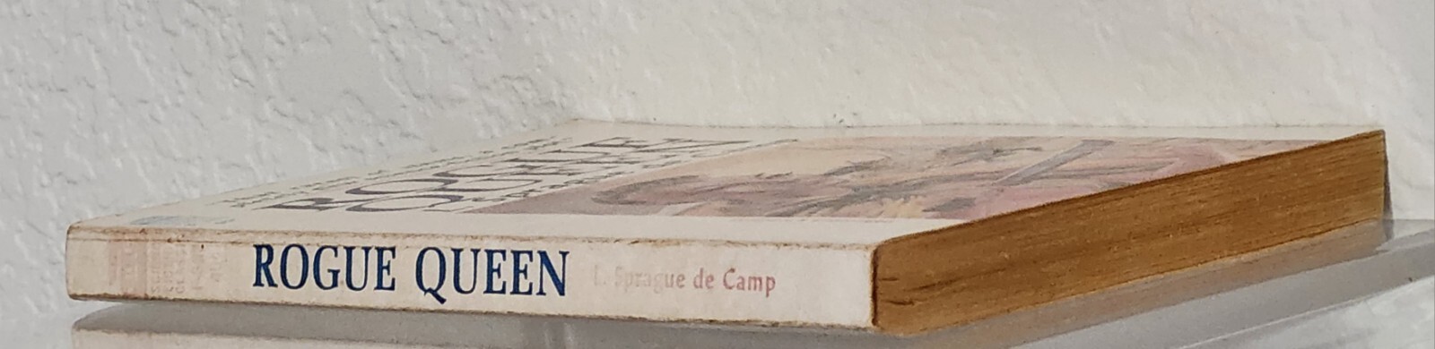 1951 ACE Paperback ROGUE QUEEN by L. Sprague de Camp Vintage Space Sci Fi Book