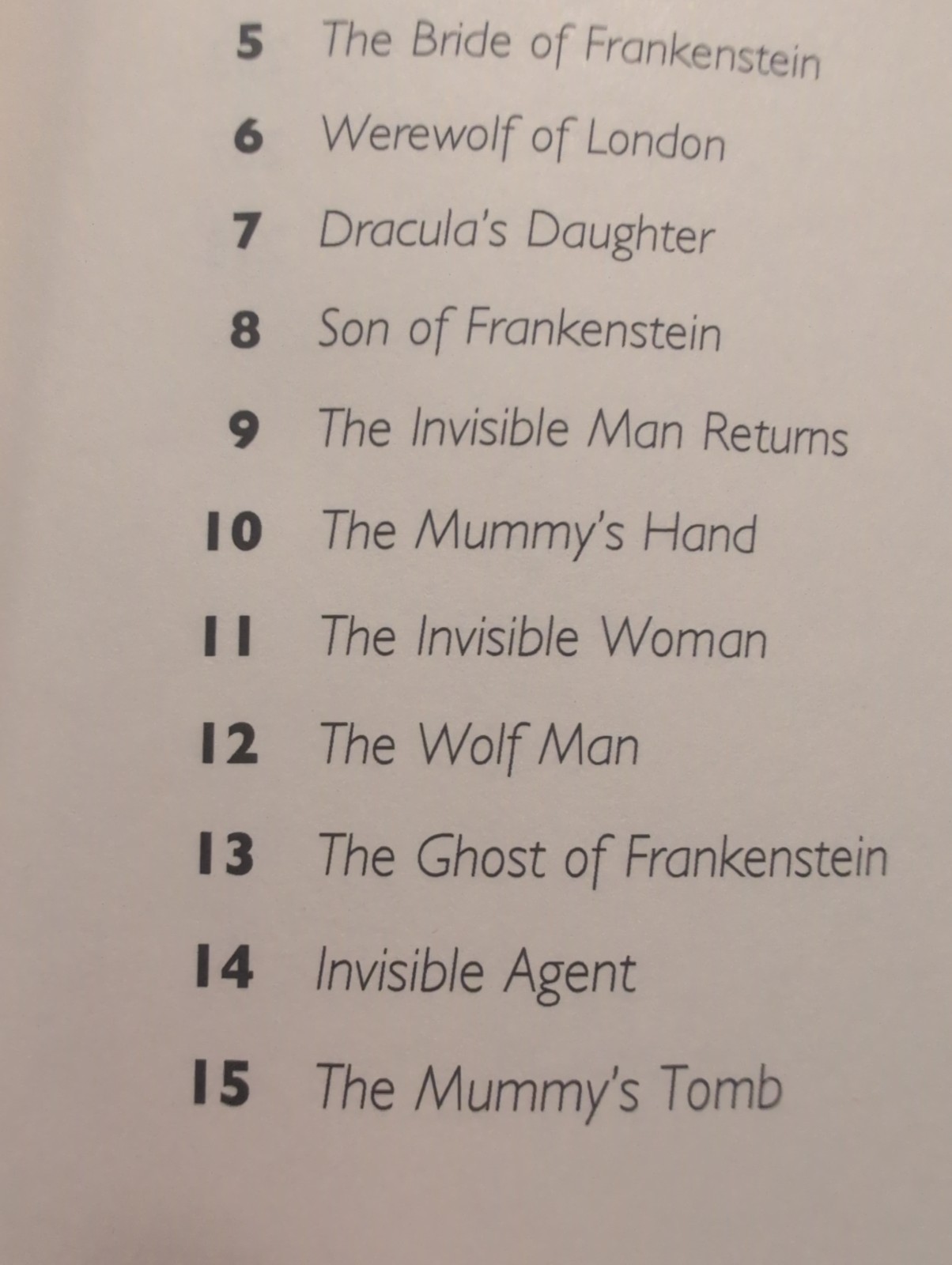 Monster movies By Universal Studios