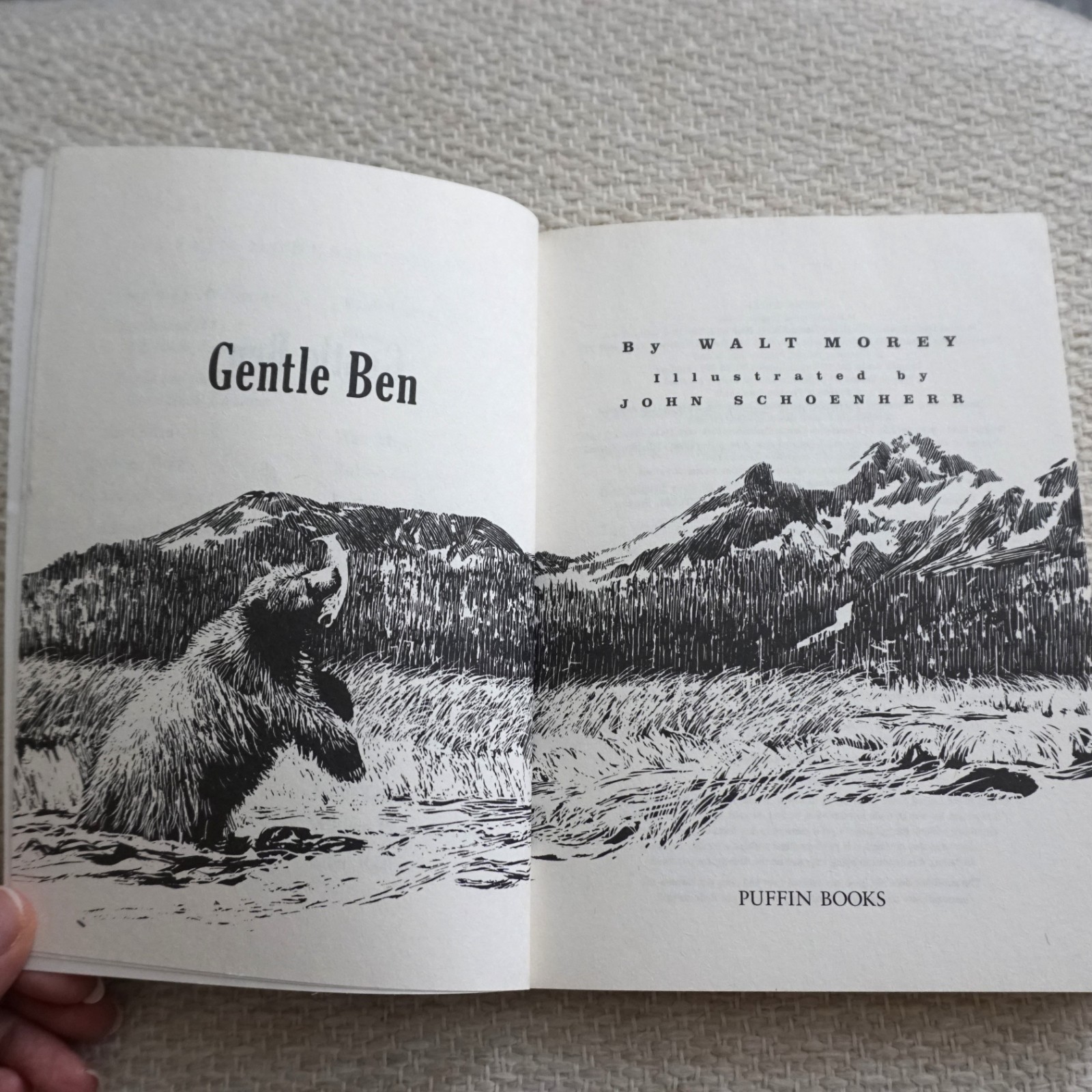 Gentle Ben by Walt Morey Paperback Puff Modern Classics 191 Pages