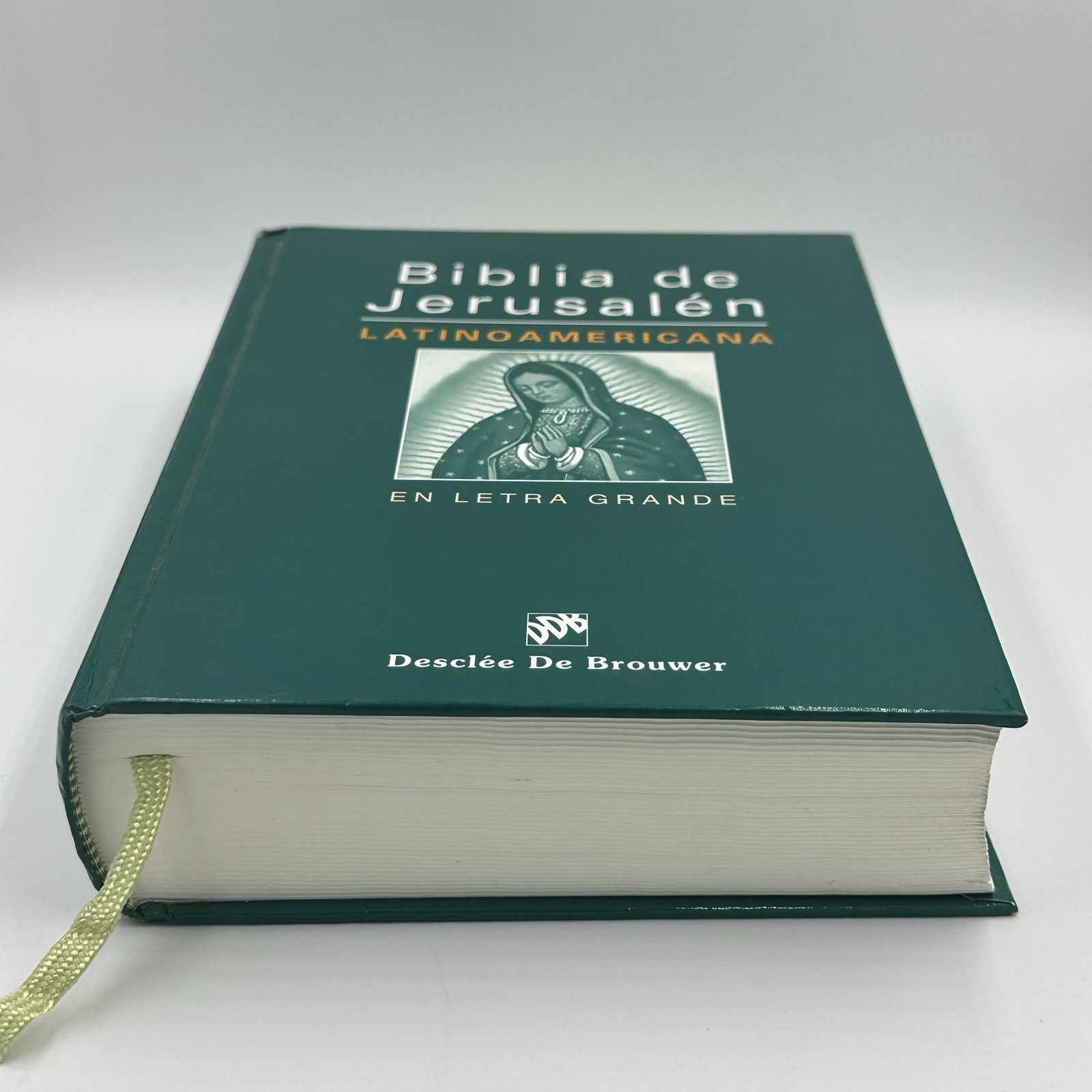 BIBLIA DE JERUSALEN (LATINOAMERICANA) LETRA GRANDE 2017 BILBAO SPAIN VG+ SOLID!!