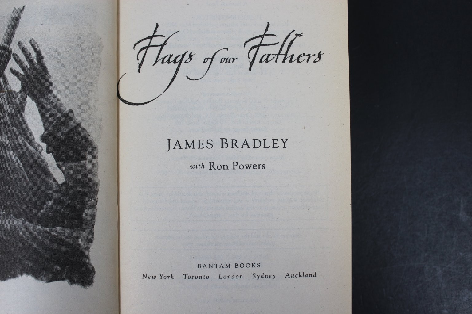 Flags of Our Fathers James Bradley 2006 Mass Market Movie Tie-In Bantam Books PB
