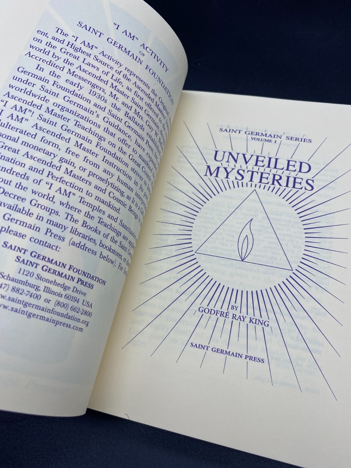 Unveiled Mysteries & The “I Am” Discourses – Saint Germaine/Godfre Ray King