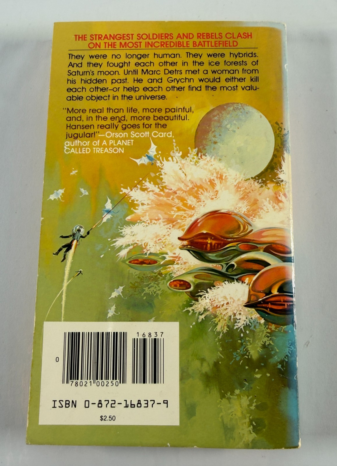 War Games by Karl Hansen 1981 Paperback First Print Sci-Fi