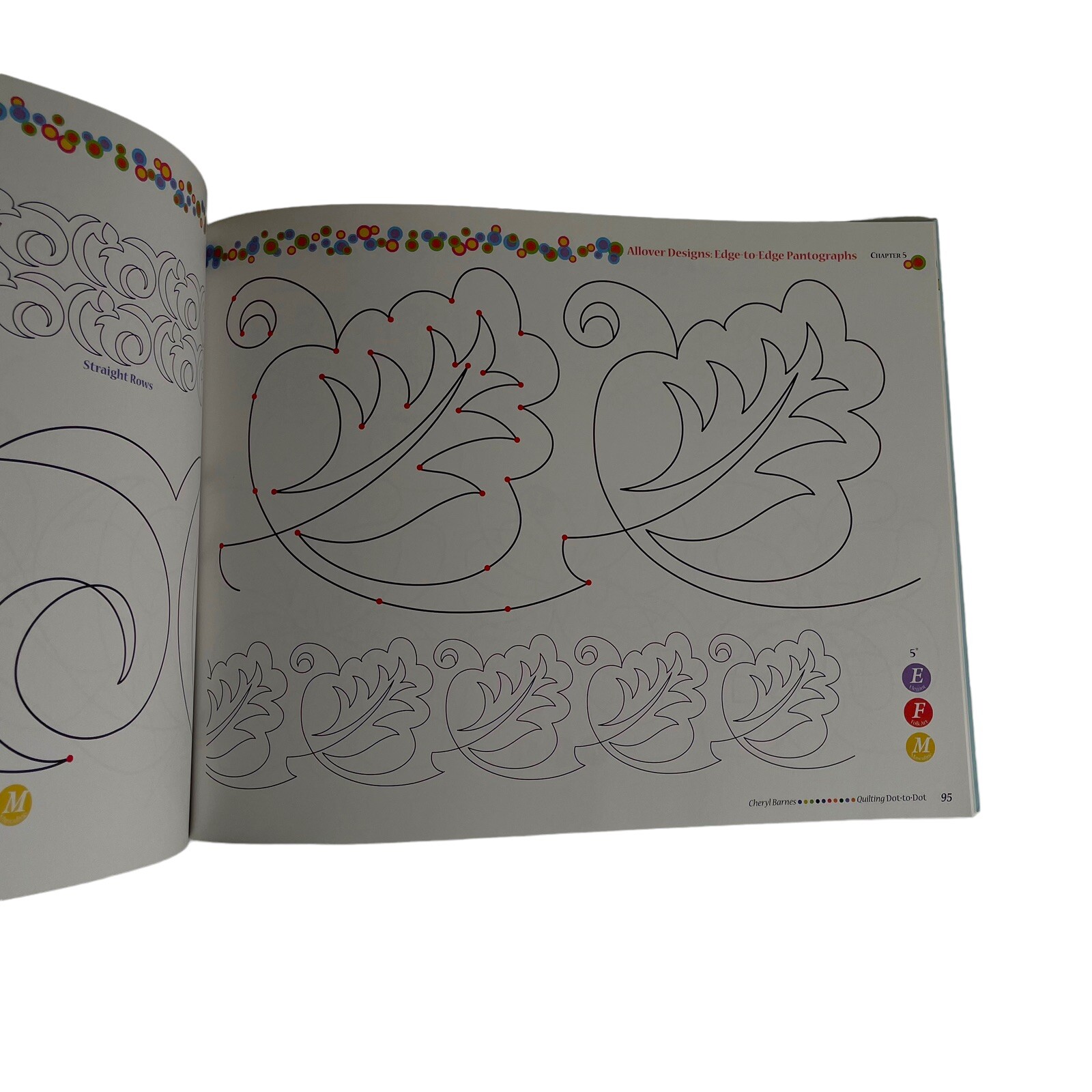 Lot 2 AQS Bundle: Quilting Dot-to-Dot, Adaptable Quilting Designs -DETAILS BELOW