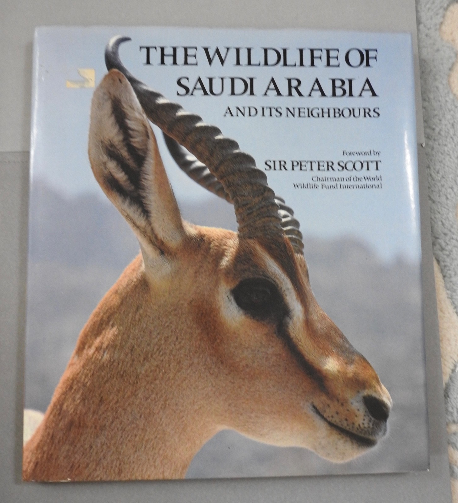 vintage WILDLIFE OF SAUDI ARABIA Arabian peninsula HBDJ book